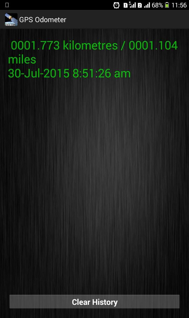 GPS Odometer App