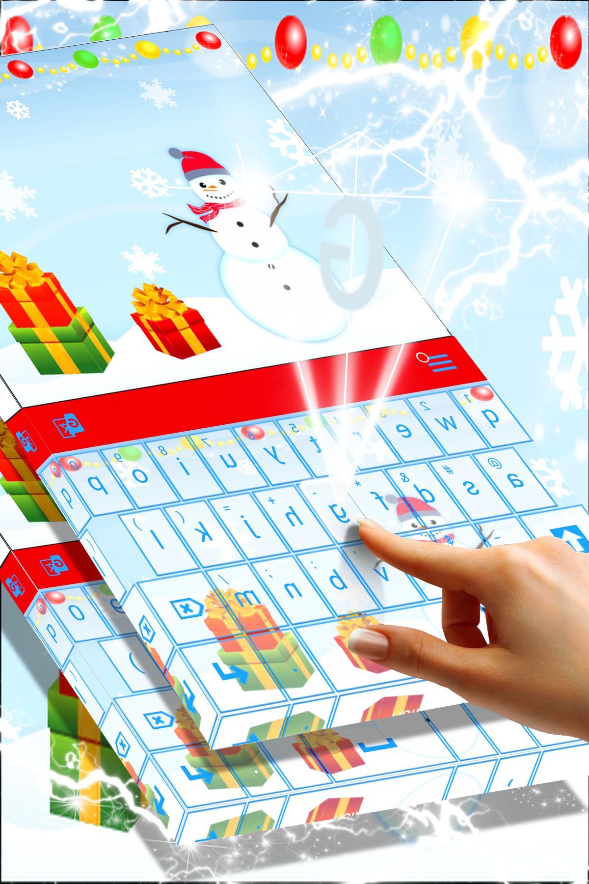 Snowman Theme Keyboard