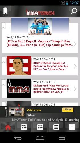 MMA Torch: Live MMA News!