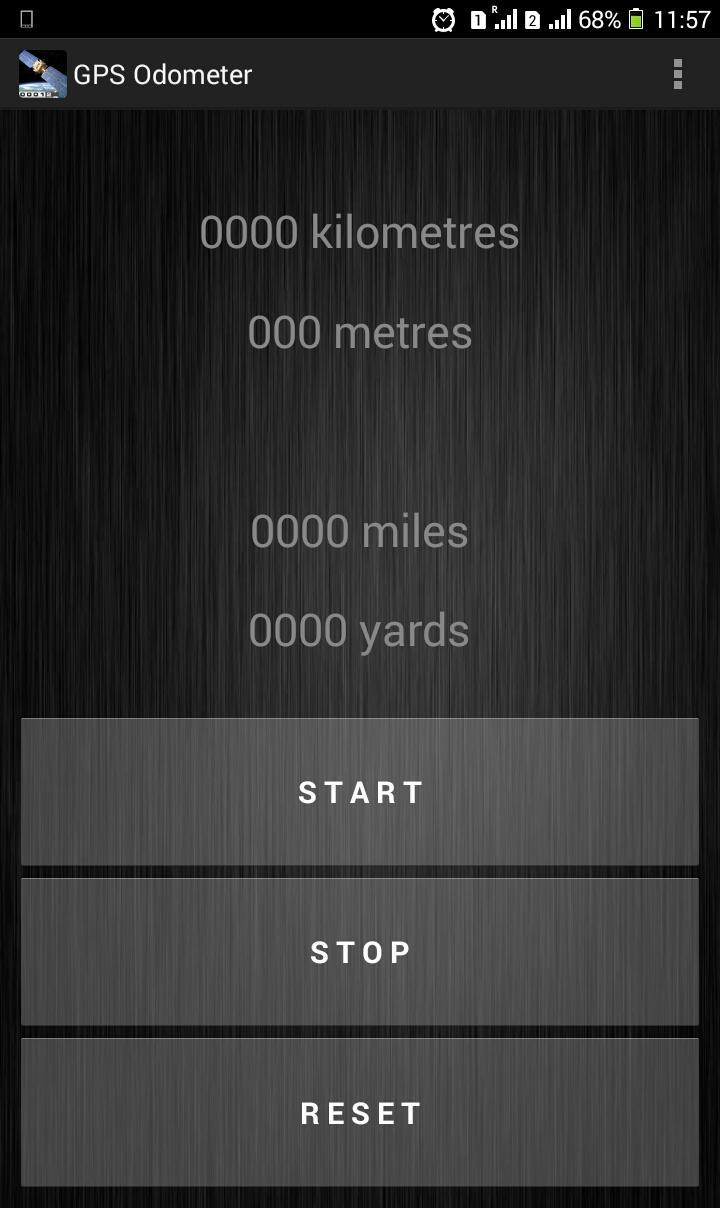 GPS Odometer App