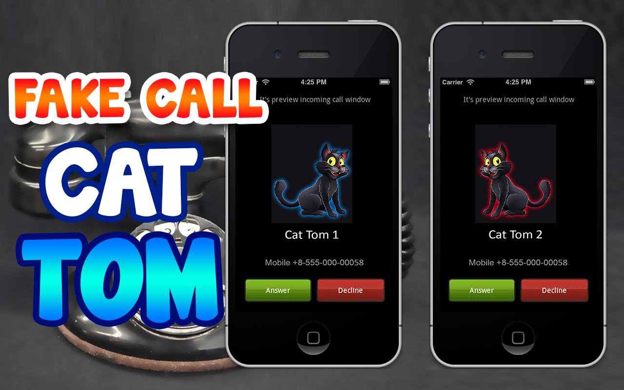 Fake Call Cat Tom