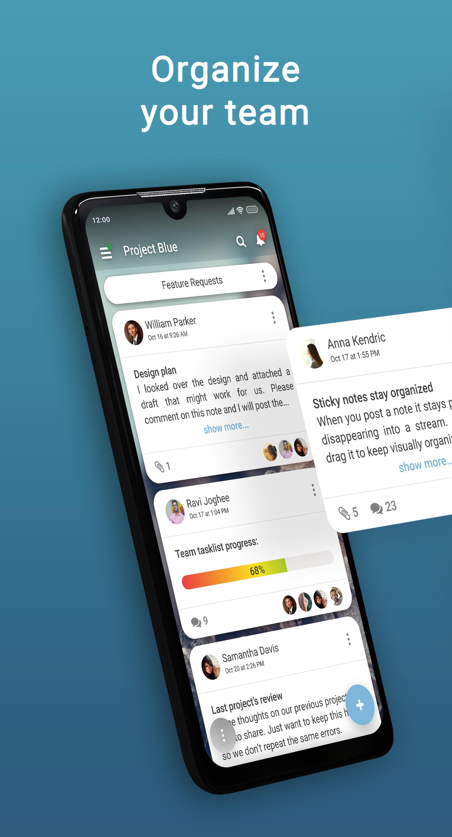 Knote team dashboard