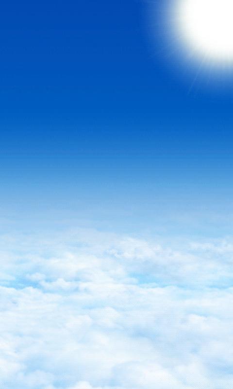 Blue Skies Free Live Wallpaper