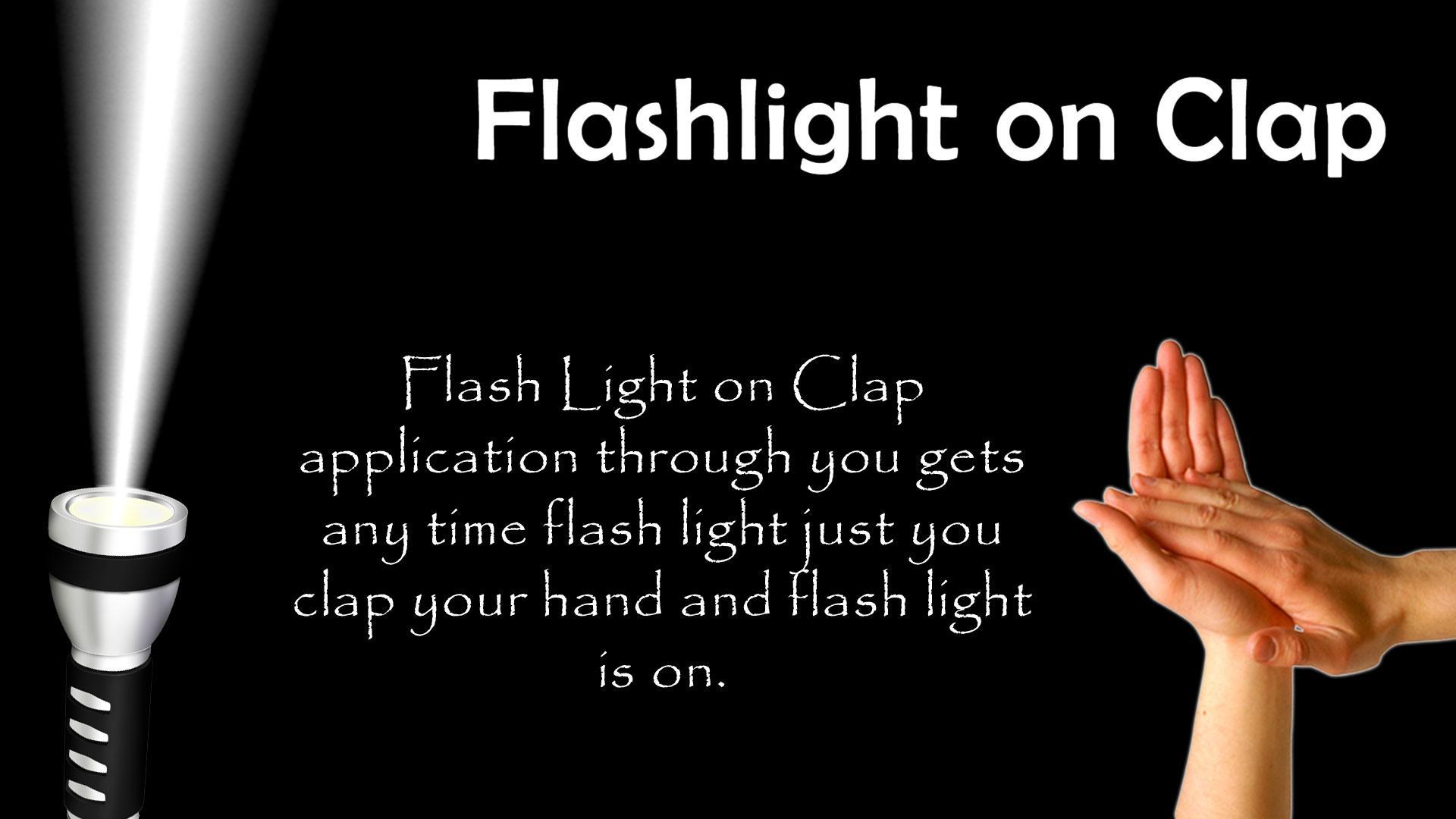 Flashlight on Clap Pro