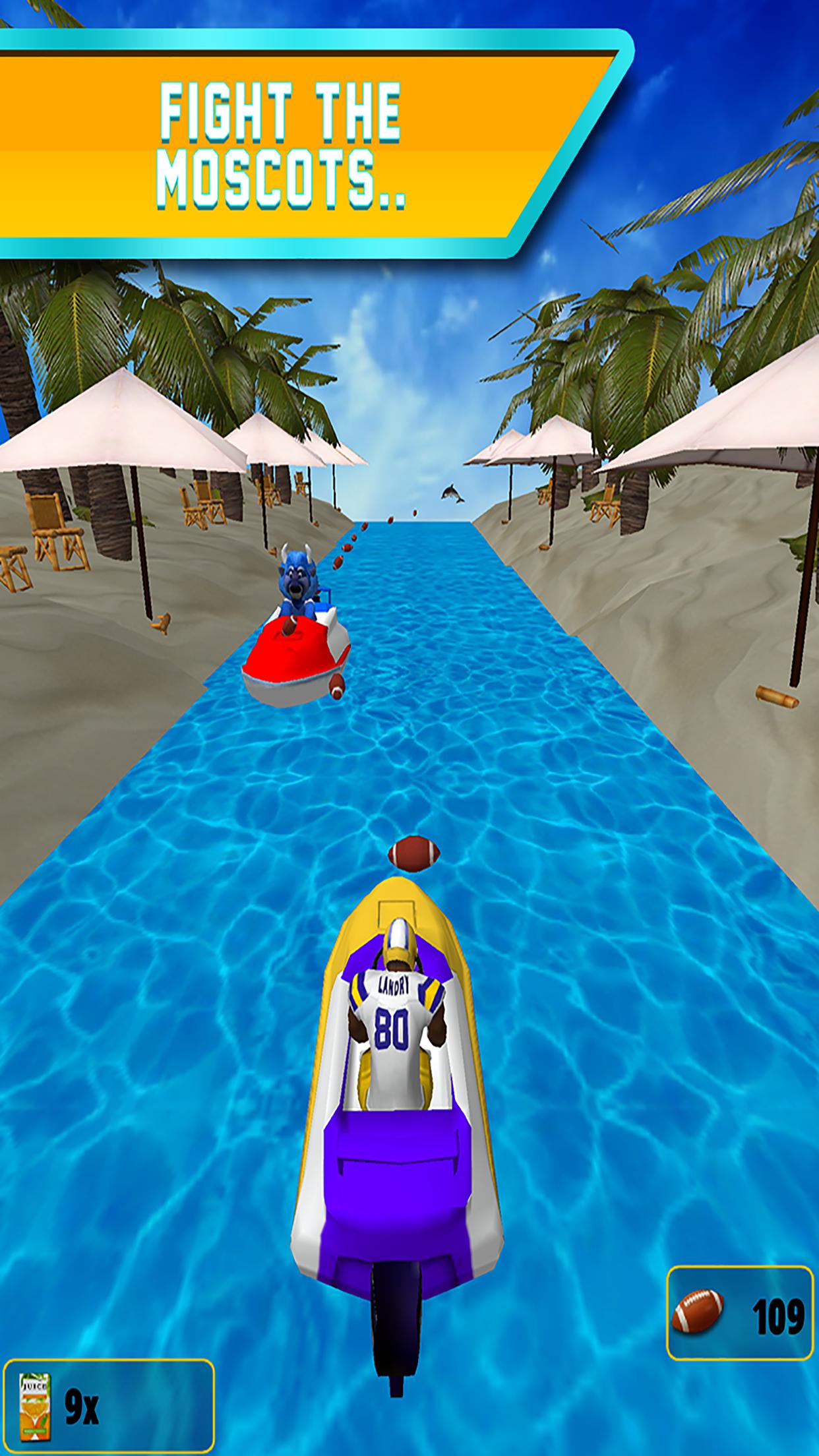 Jarvis Landry Football Runner