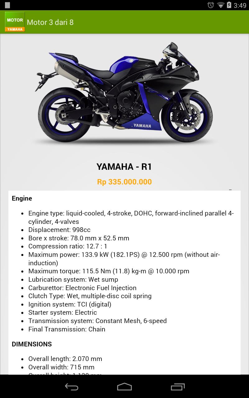 Alphinetech Motor Yamaha