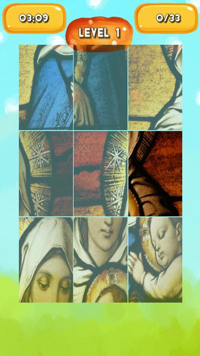 Virgin Maria Jigsaw Puzzle