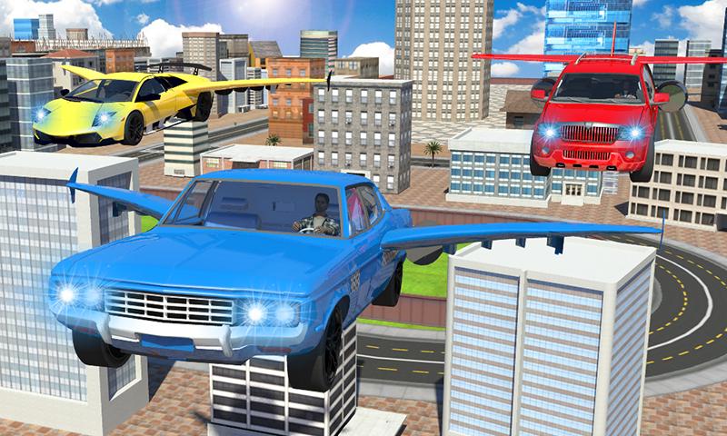 Flying Car Extreme Race