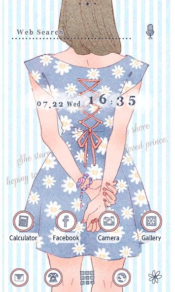 Cute Theme-Summer Lady-