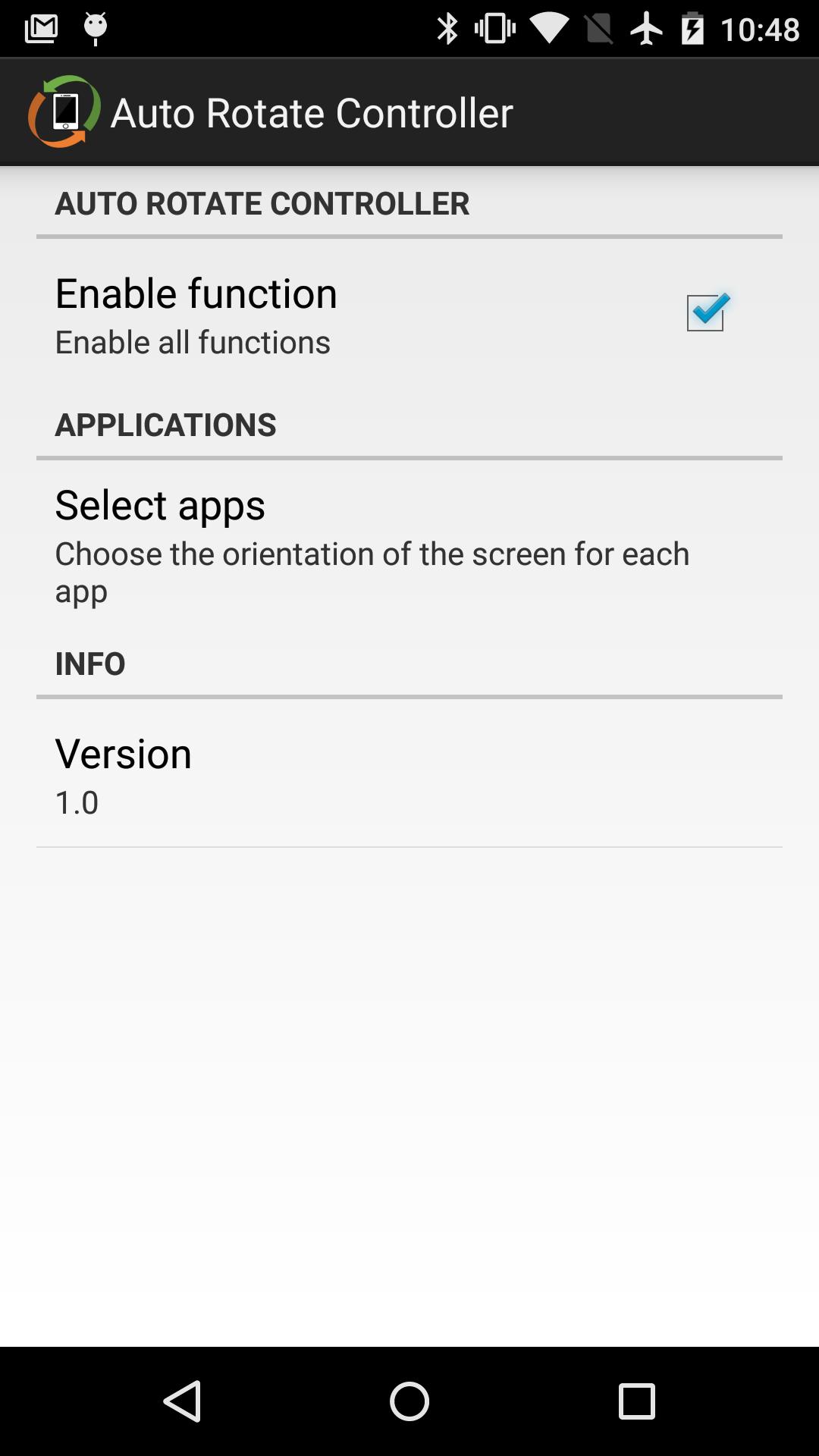 Auto Rotate Controller