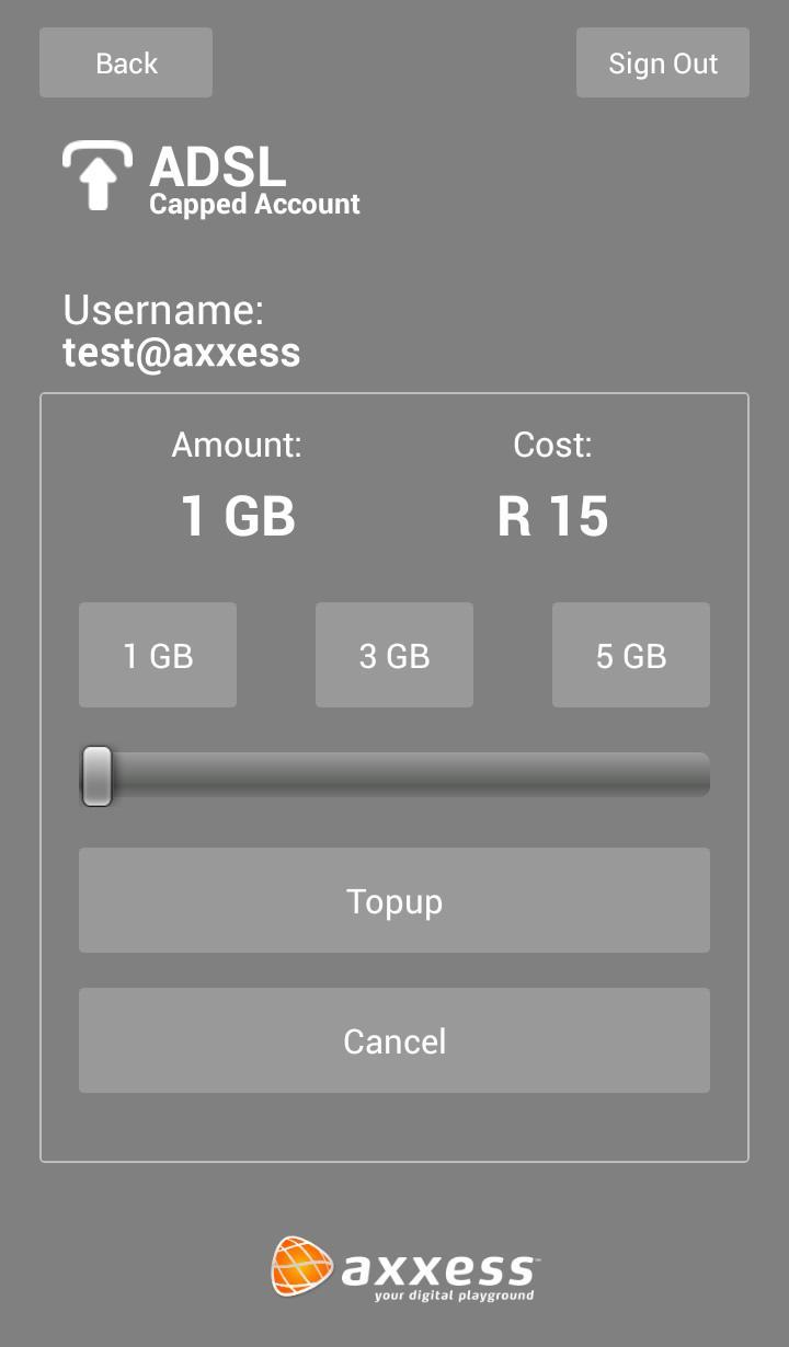 Axxess Reseller Control Panel