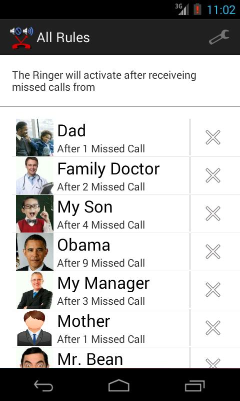 Hearing Missed Calls