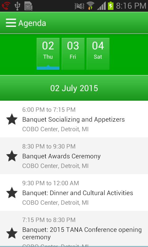 TANA 20th Conference