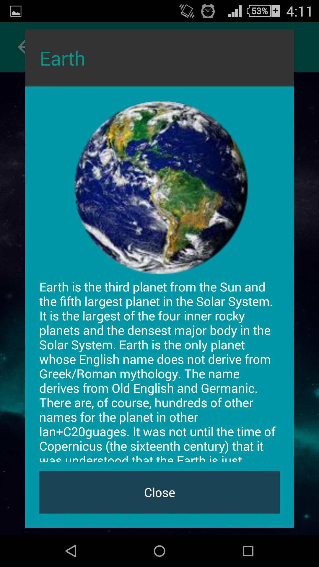 Star & Planet Finder