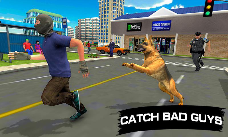 Police Dog Transport Truck 3D