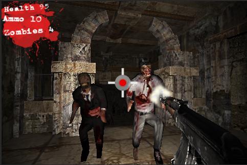 Survivor: dozens of zombies