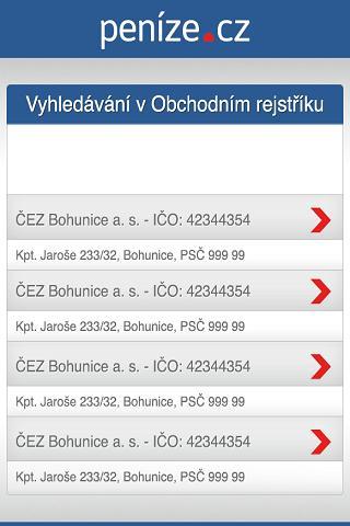 Czech Registry of Companies