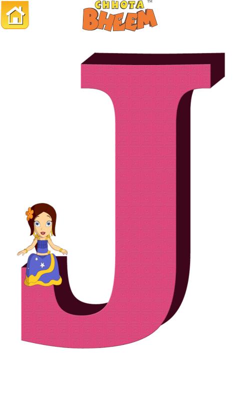 Alphabets With Bheem