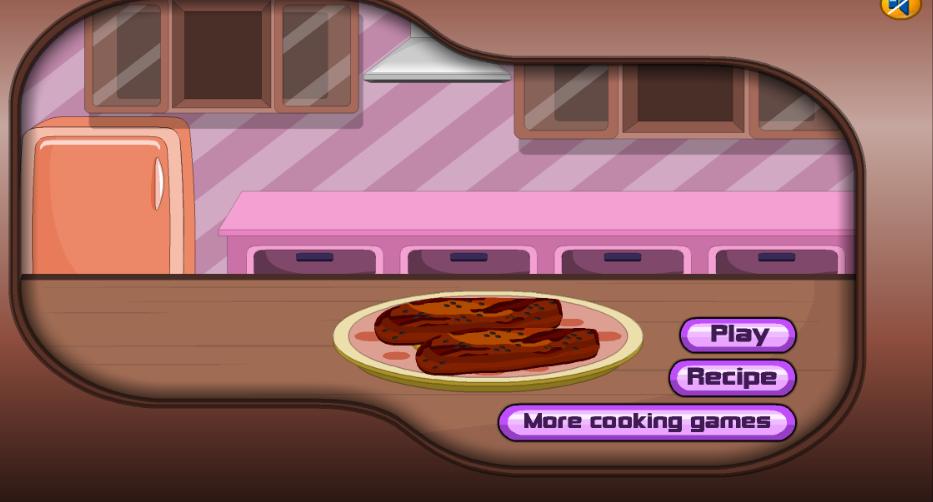 Game For Kids Cooking Meat