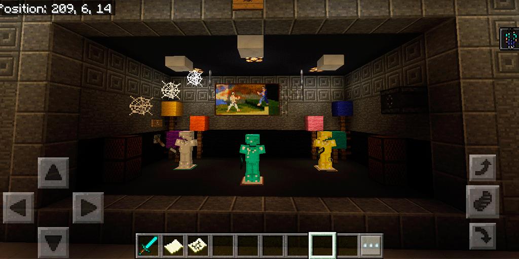 Five Nights a Double Horrors Freddy. Map for MCPE