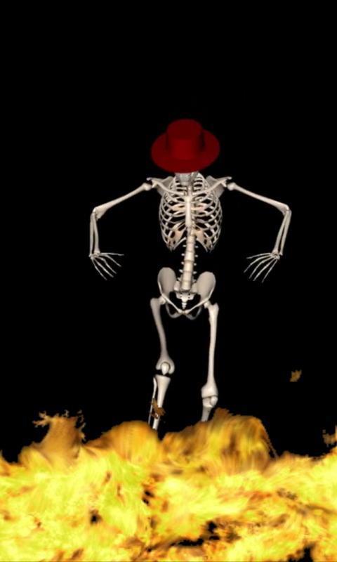 Dancing Skeleton Live Wallpaper