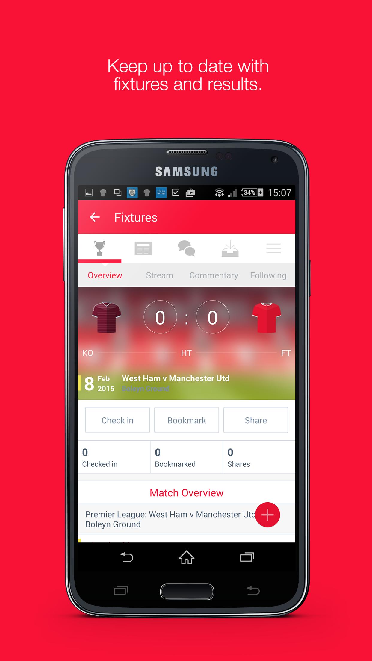 Fan App for Man U