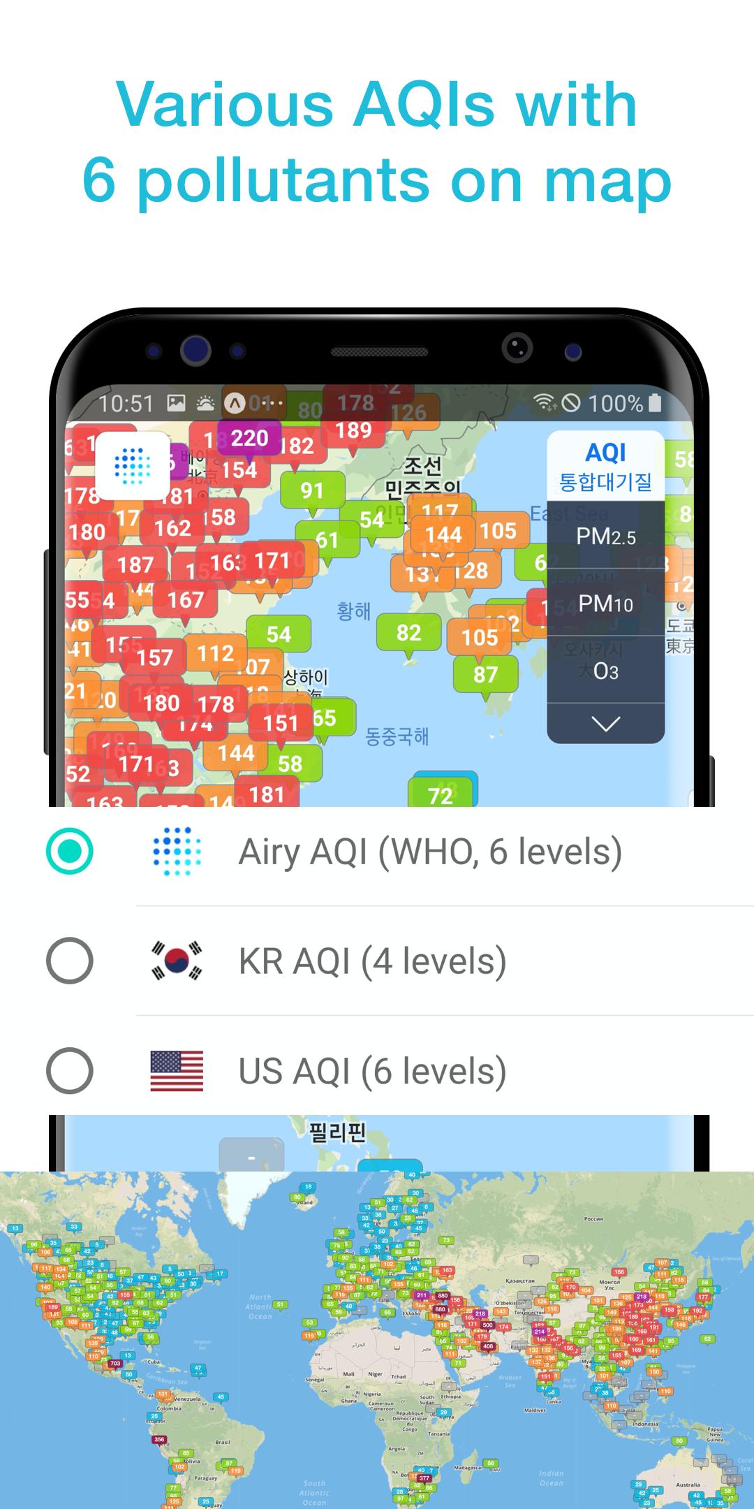 Airy: Global Air Quality Map