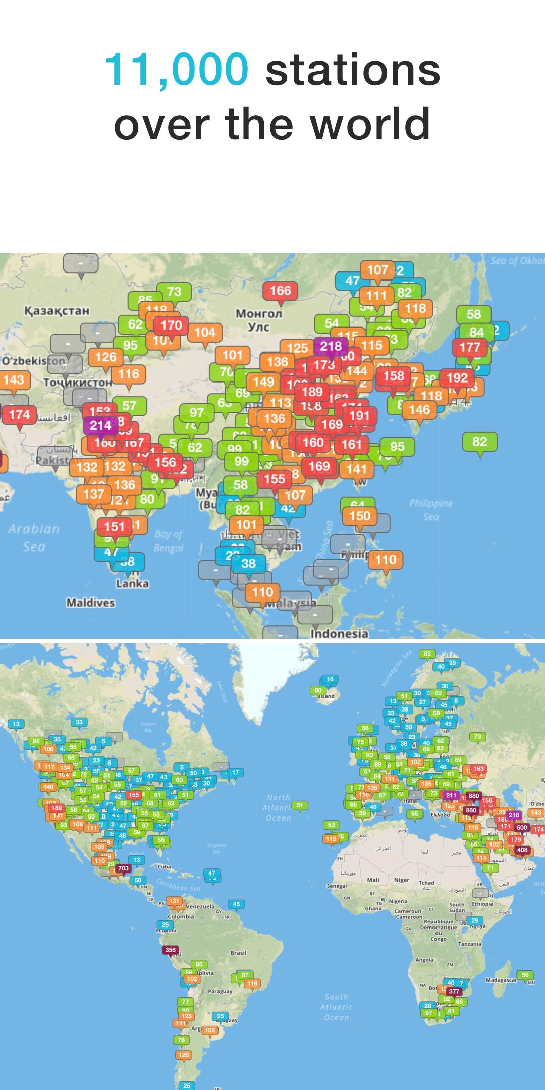 Airy: Global Air Quality Map
