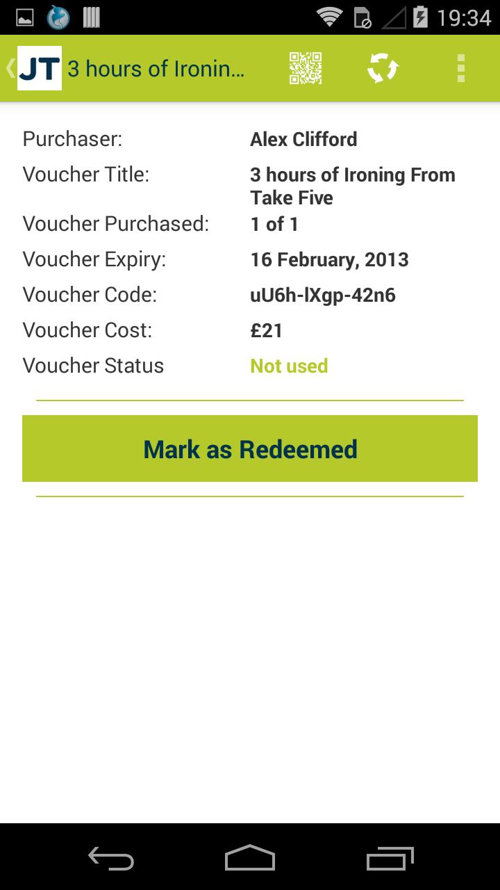 JT Rewards Voucher Manager