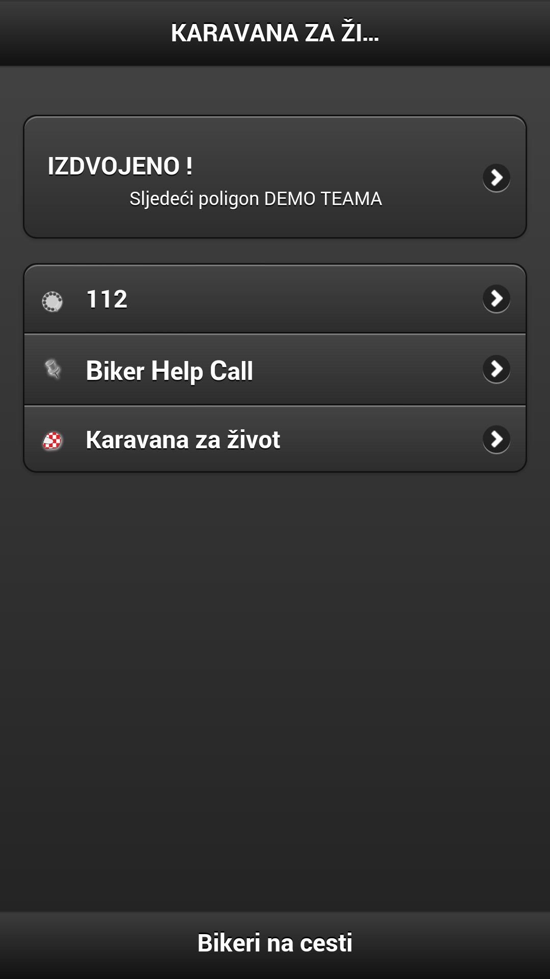 Biker Help Call
