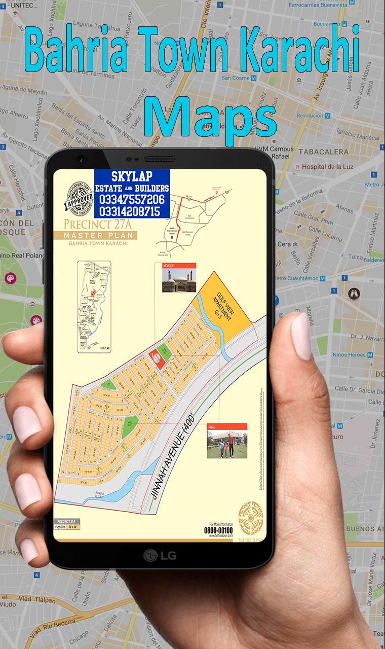 Bahria Town Karachi Maps