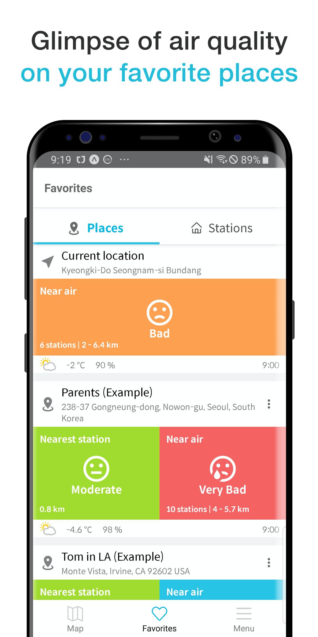 Airy: Global Air Quality Map