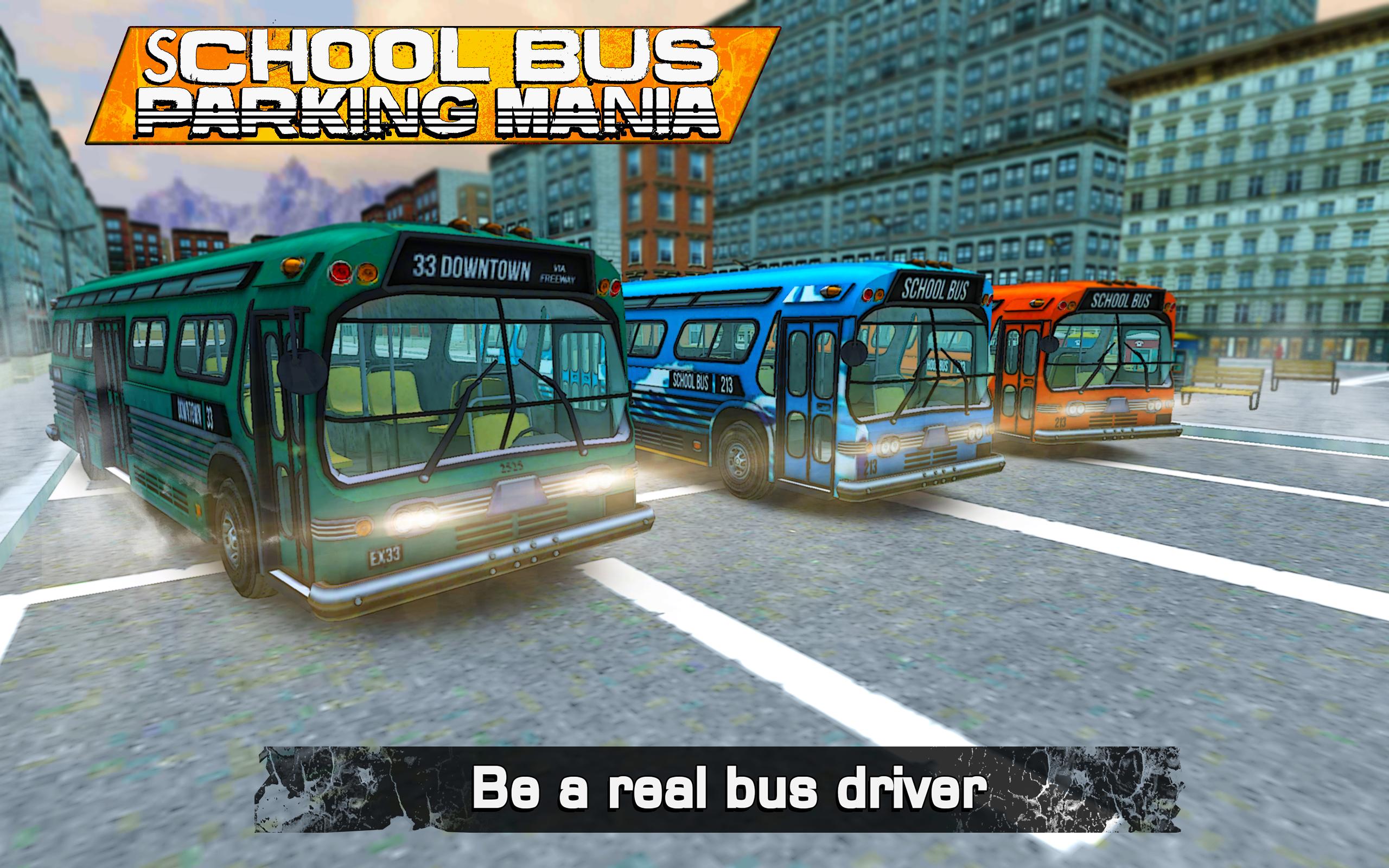 School Bus Parking Mania