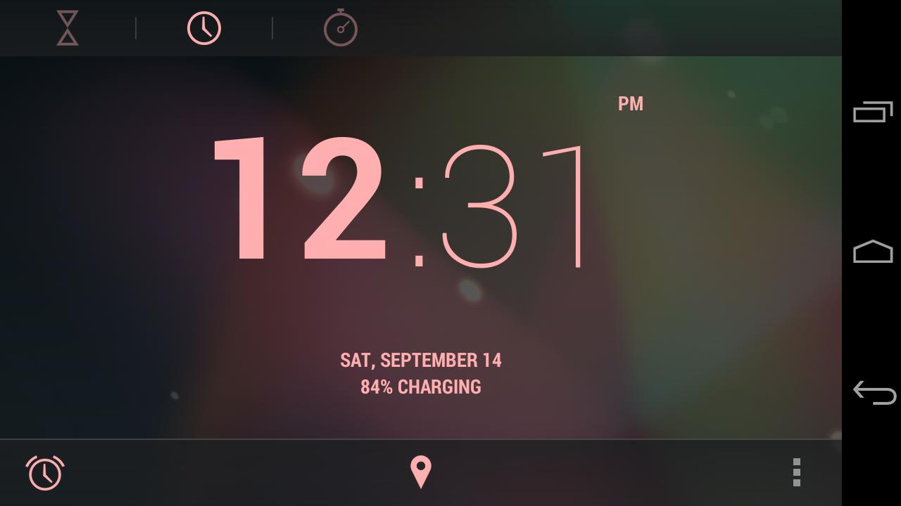Jelly Bean 4.3 Alarm Clock