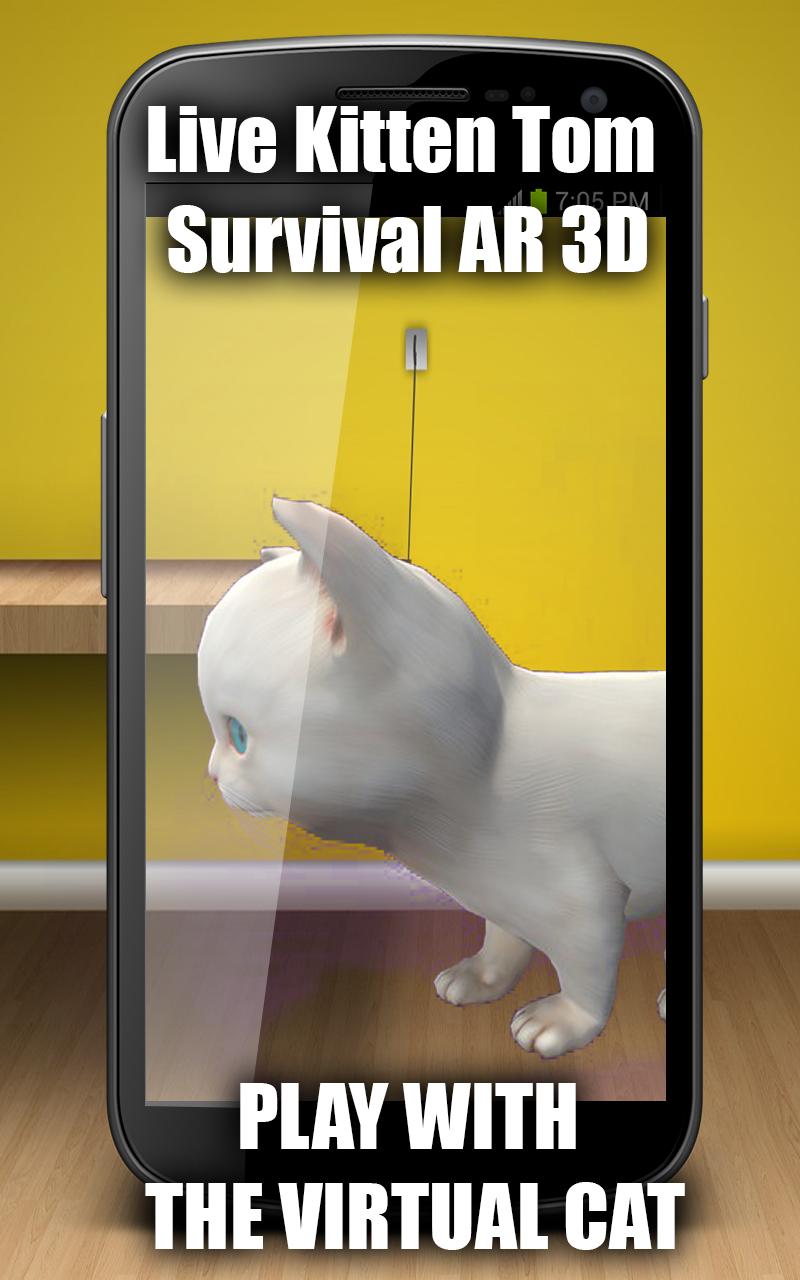 Live Kitten Tom Survival AR 3D