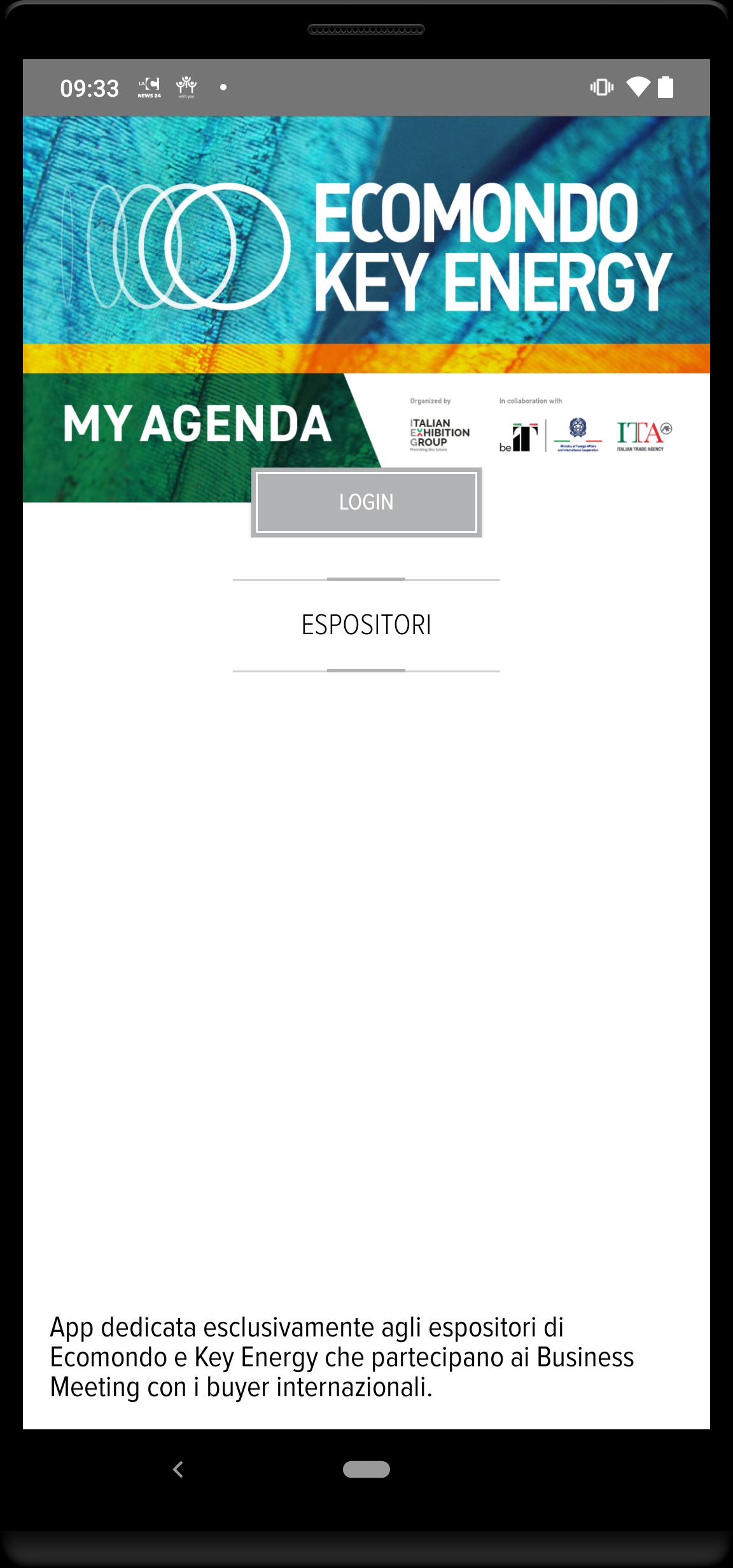 My Agenda Ecomondo/Key Energy