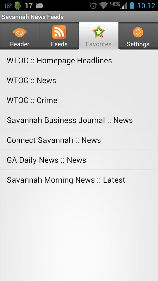 Savannah News Feeds