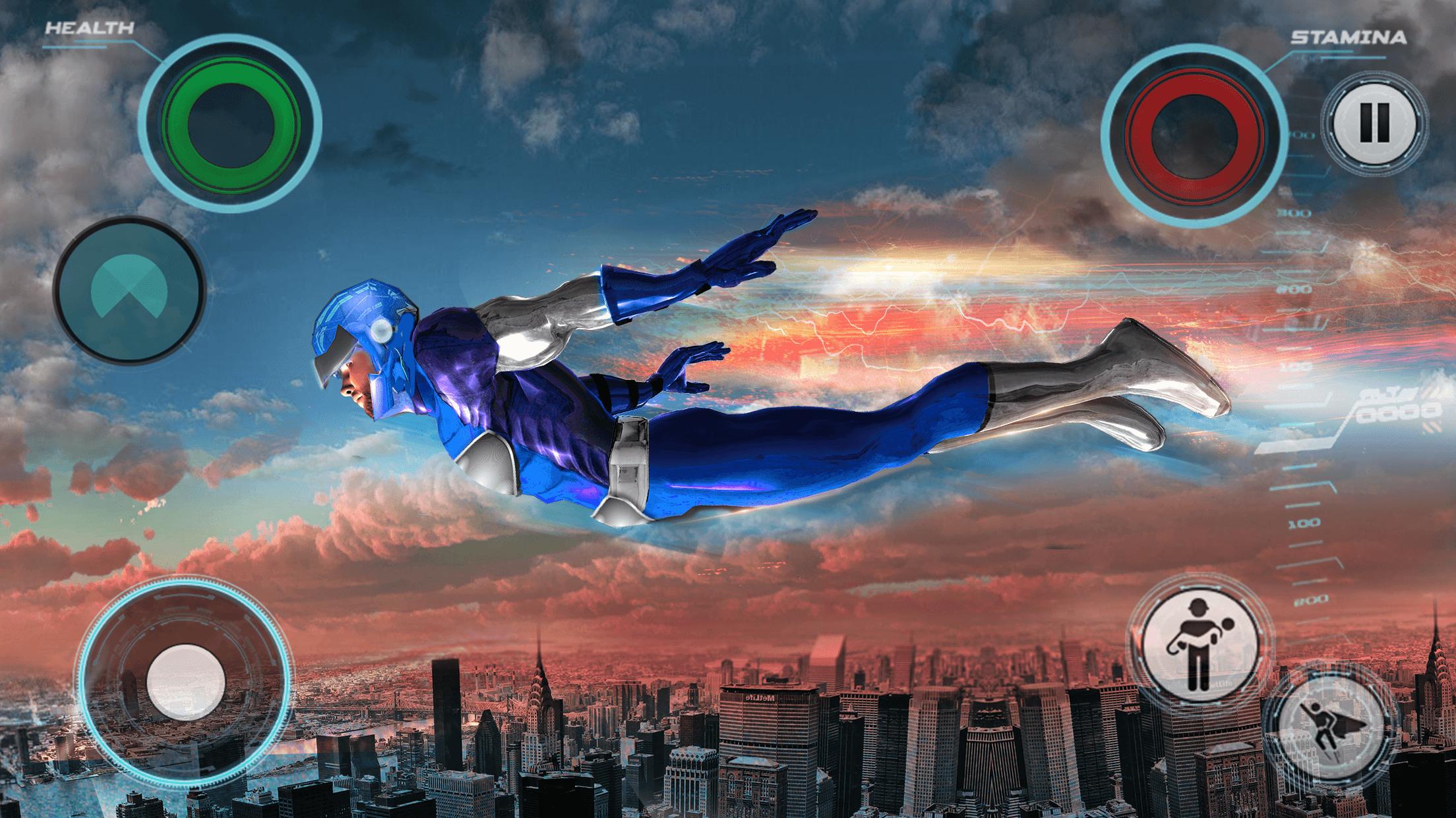 Police Speed Light Robot Hero - Survival Mission