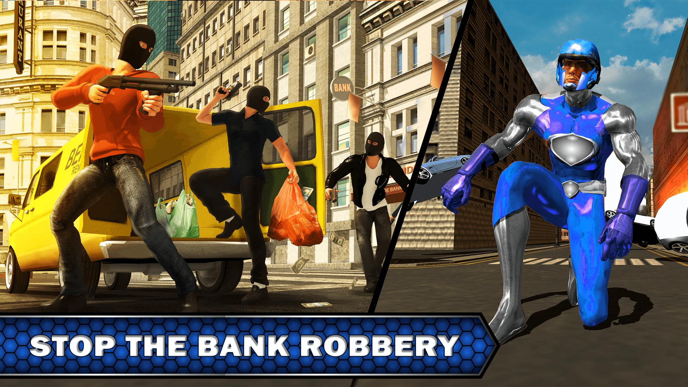 Police Speed Light Robot Hero - Survival Mission