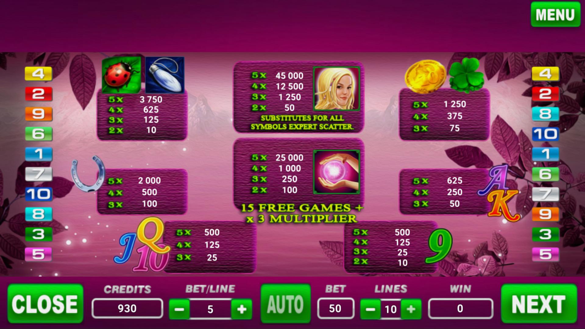 Lucky Lady Magic Slot