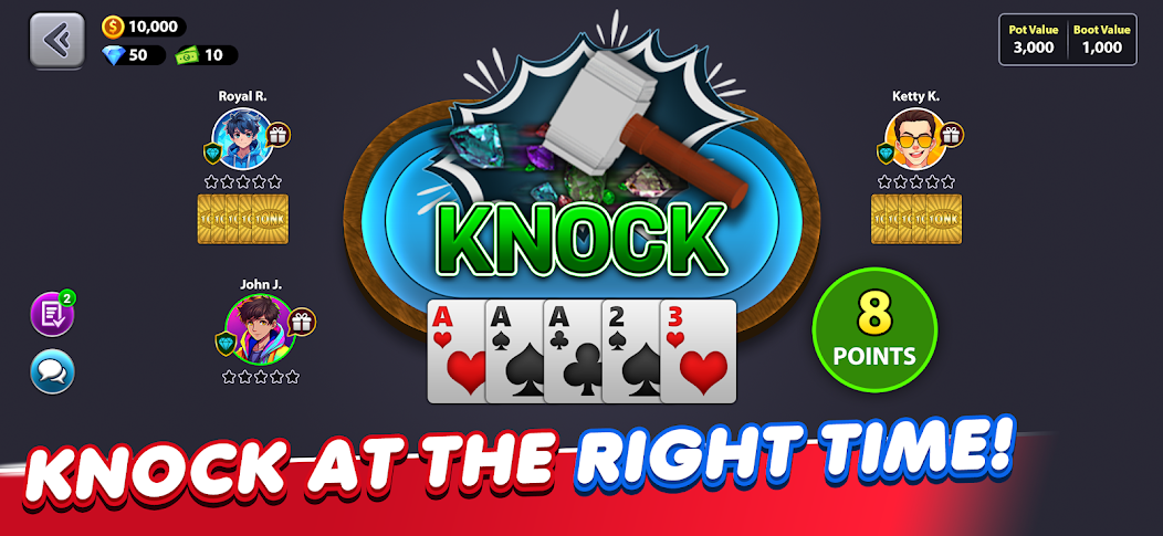 Tonk Online Card Game: Tunk