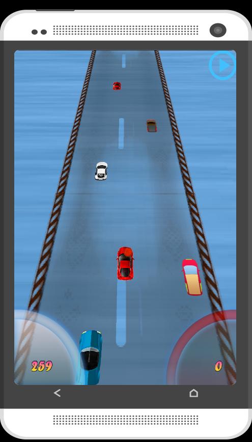 Defensive driving car