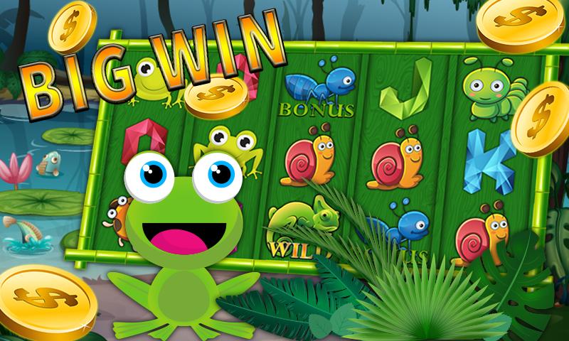 Wild Lucky Frog Casino Slots