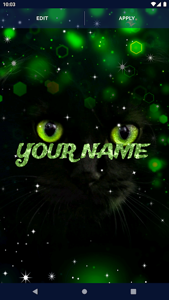 Black Live Wallpaper