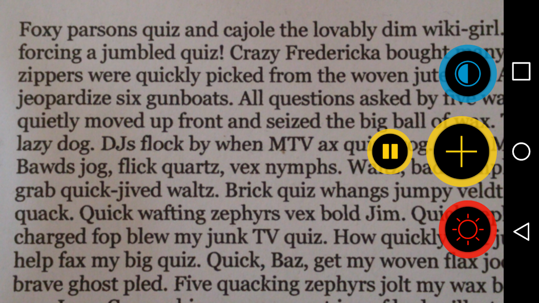 visor - low vision magnifier