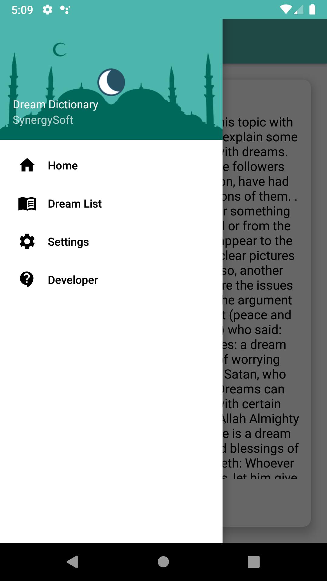Dream Dictionary
