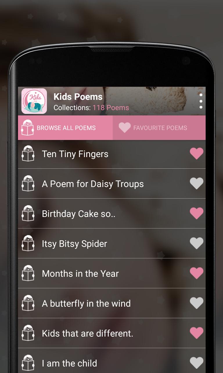 Kids Poems