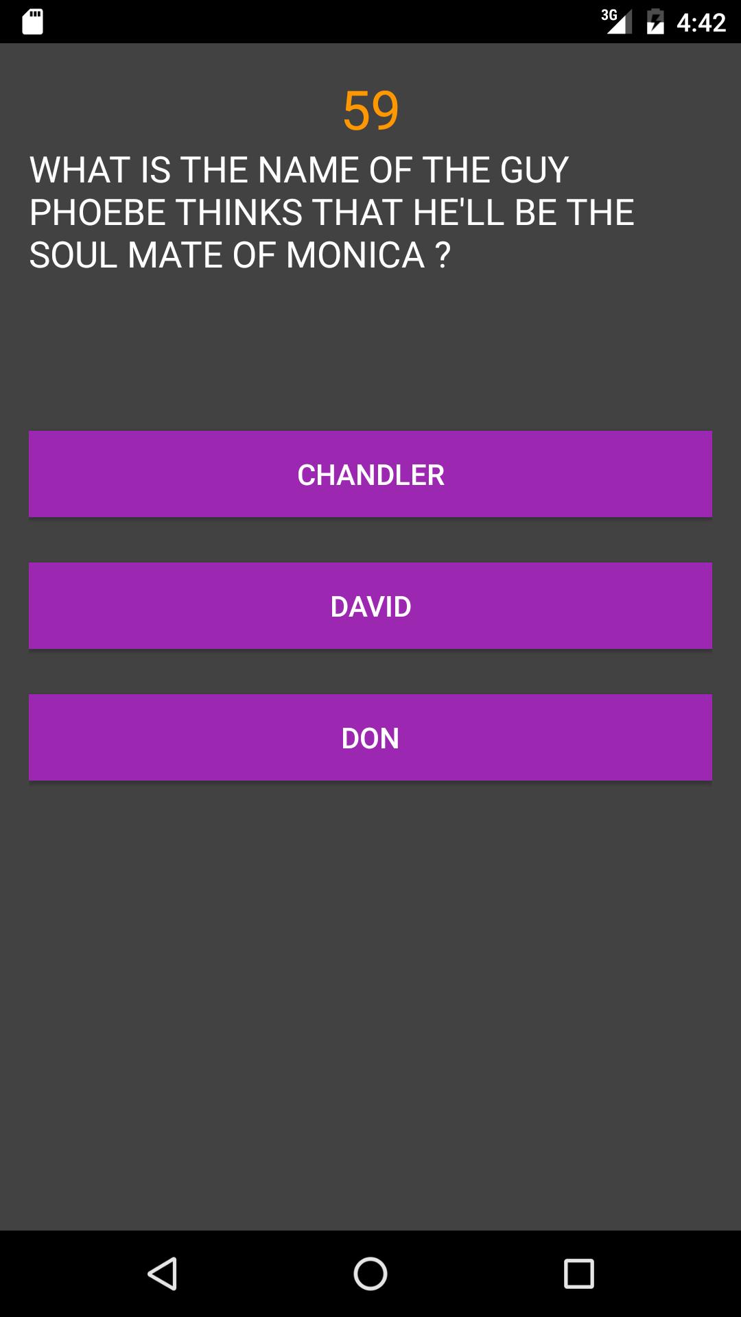 Friends: Quiz Game