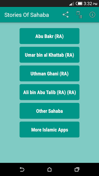 Stories of Sahaba - Companions