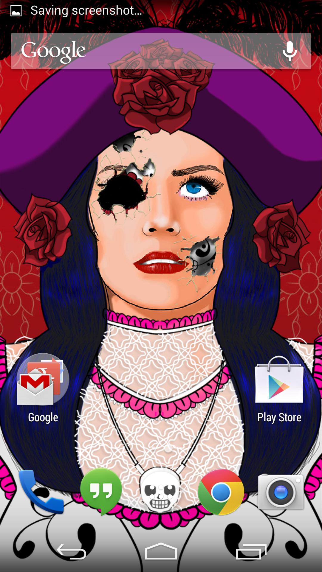 Catrina Live Wallpaper
